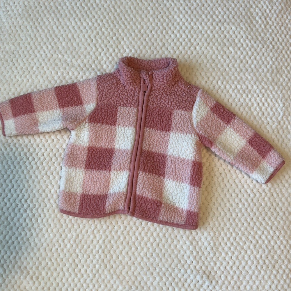 Old Navy Soft Pink Fleece Jacket